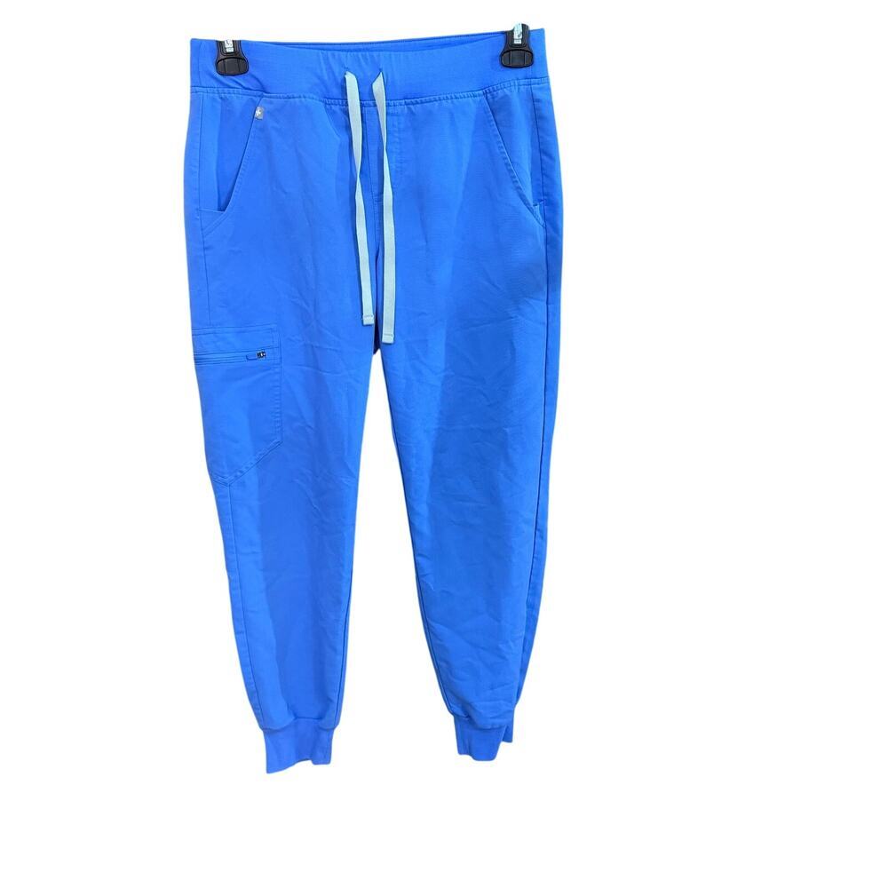 Figs Technical Collection Zamora Scrub Pants Size Small Womens Blue